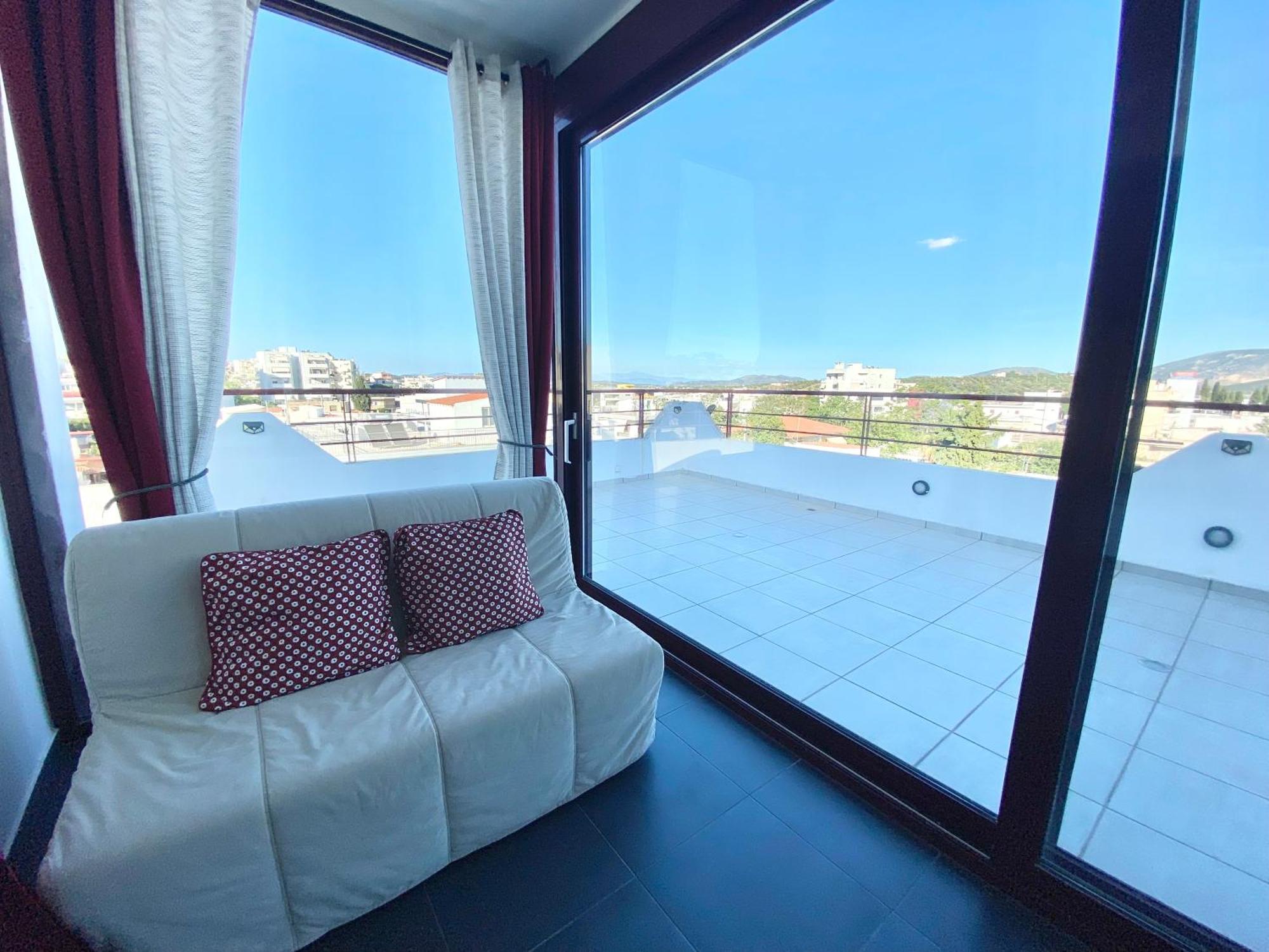 Luxury View Apartment 10Min From Athens Airport Коропіон Екстер'єр фото